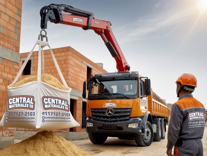 CAMION BAJANDO ARENA BANNER WEB CAMION BAJANDO ARENA BANNER WEB